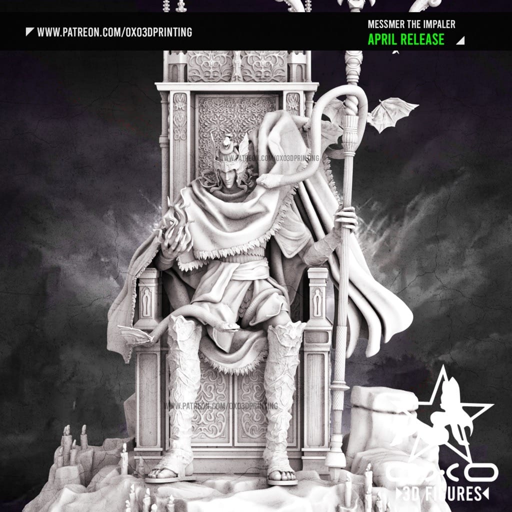 图片[2]-OXO3D 艾尔登法环 穿刺者梅瑟莫-P站图纸收藏馆