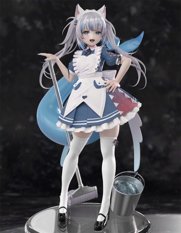 鲨鱼娘噶呜古拉-P站图纸收藏馆