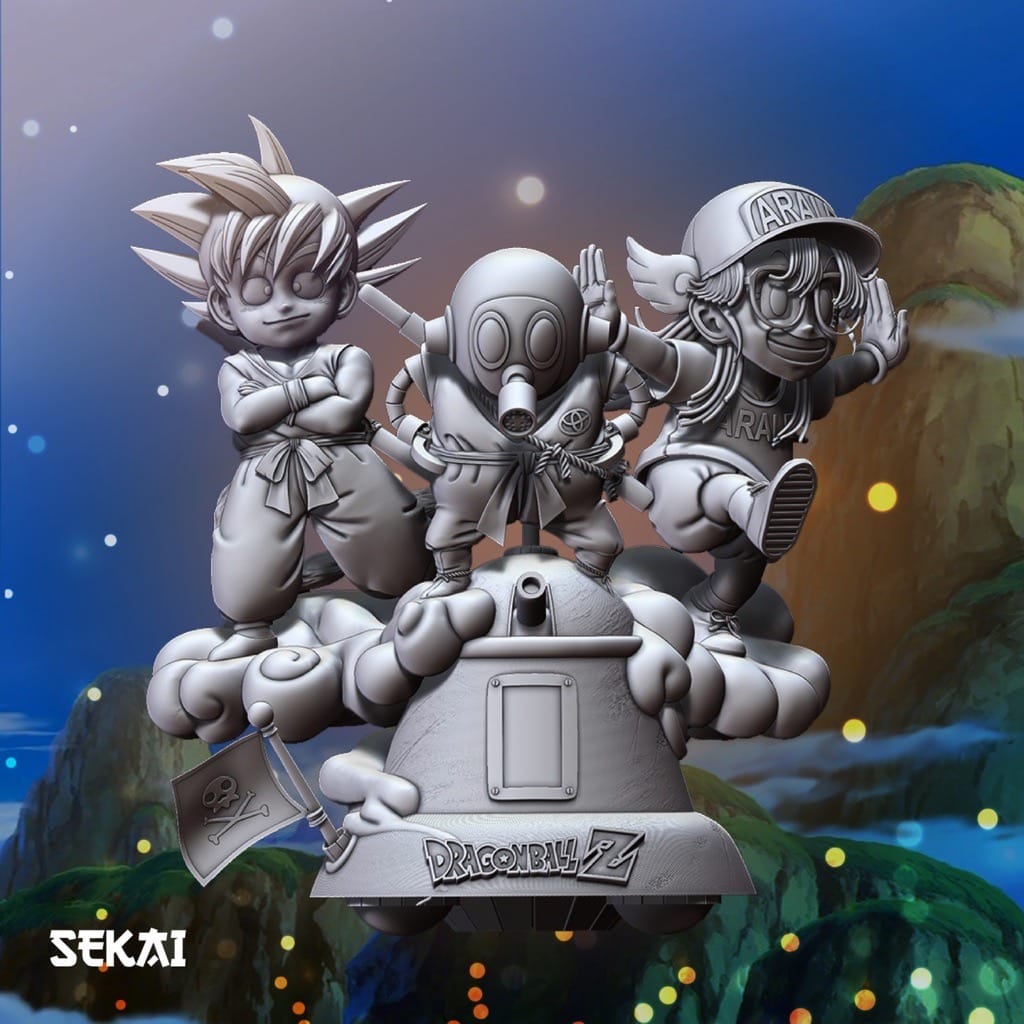 图片[2]-Sekai 龙珠 悟空和布玛-P站图纸收藏馆