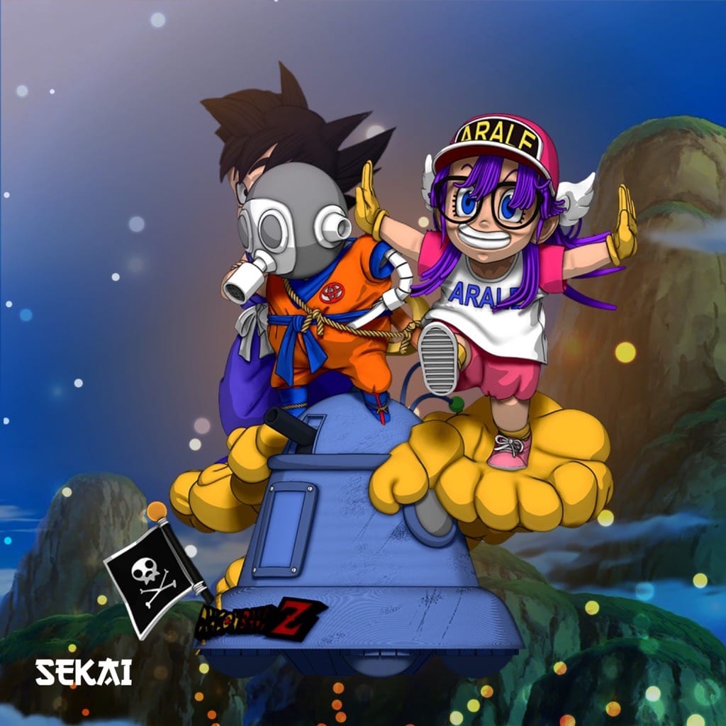 图片[3]-Sekai 龙珠 悟空和布玛-P站图纸收藏馆