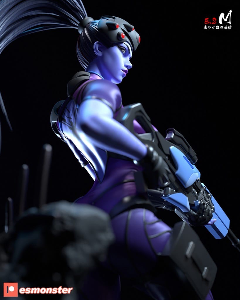 图片[2]-ESMonster 守望先锋 黑百合-P站图纸收藏馆