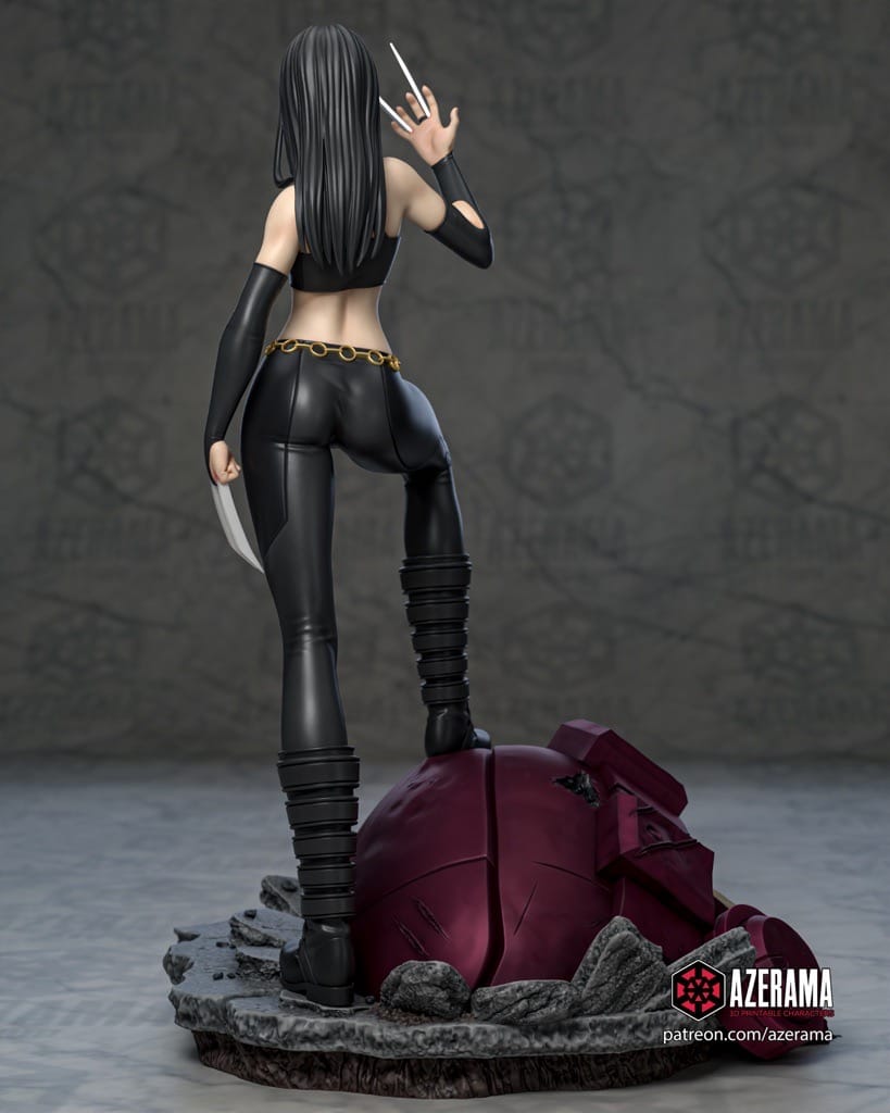 图片[2]-Azerama 漫威 克隆人X-23-P站图纸收藏馆