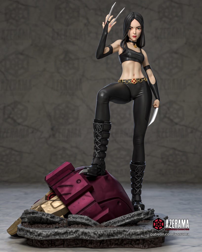 Azerama 漫威 克隆人X-23-P站图纸收藏馆