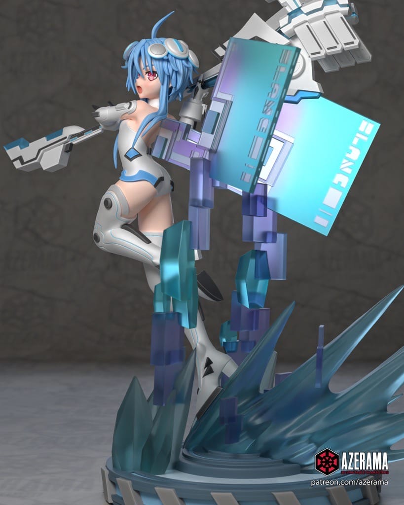 图片[2]-Azerama 超次元游戏海王星 白色之心-P站图纸收藏馆