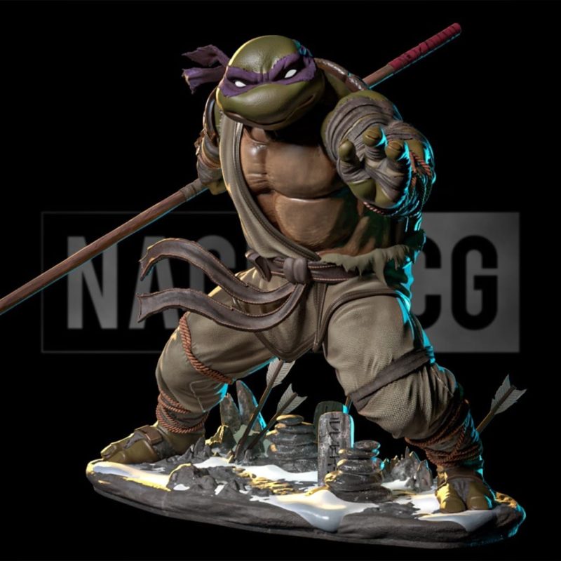 Nacho CG 忍者神龟 多纳泰罗-P站图纸收藏馆