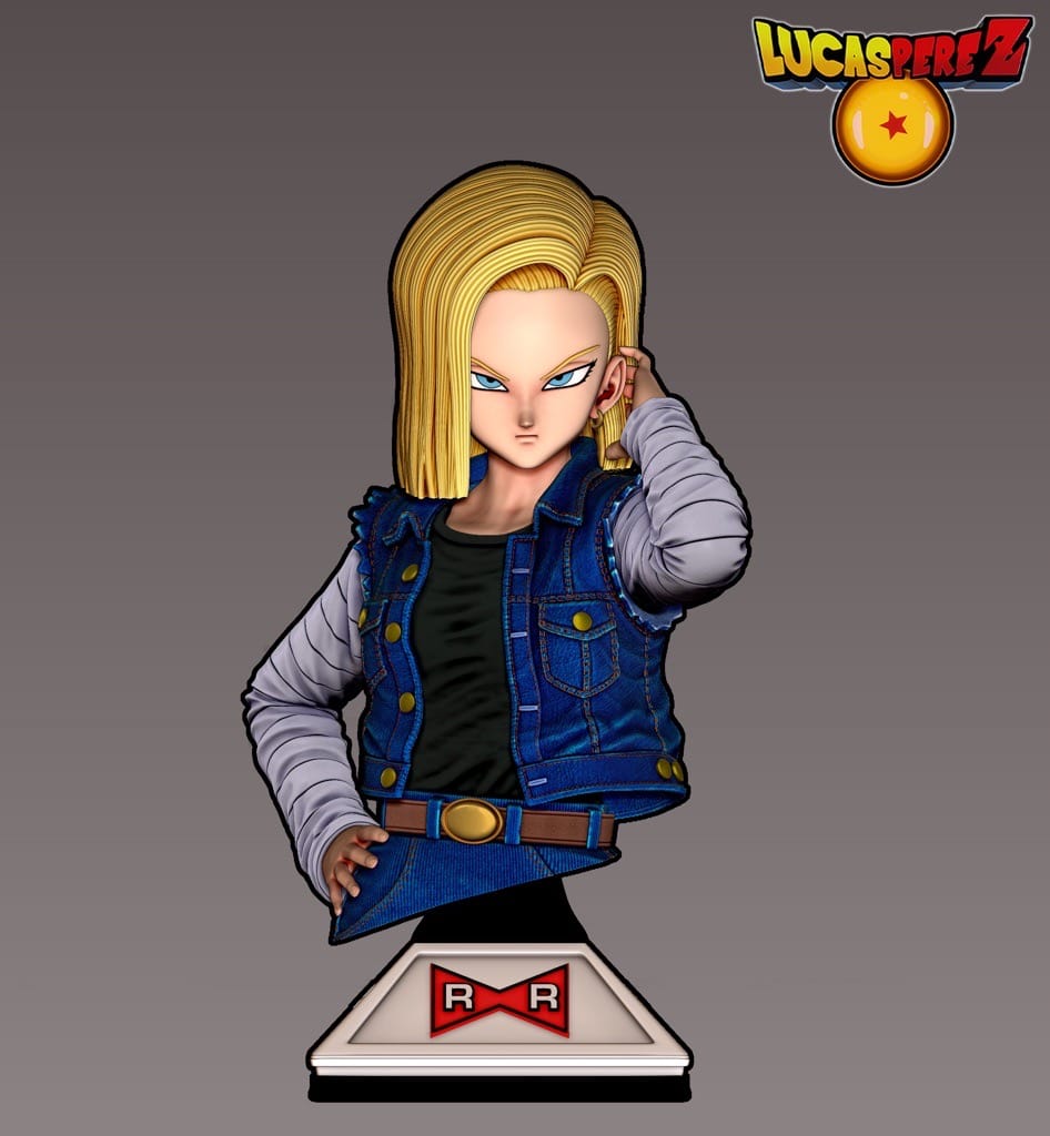 Lucas Perez 龙珠 人造人18号-P站图纸收藏馆