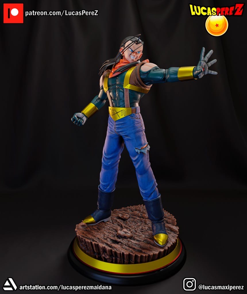 Lucas Perez 龙珠 超级17号-P站图纸收藏馆