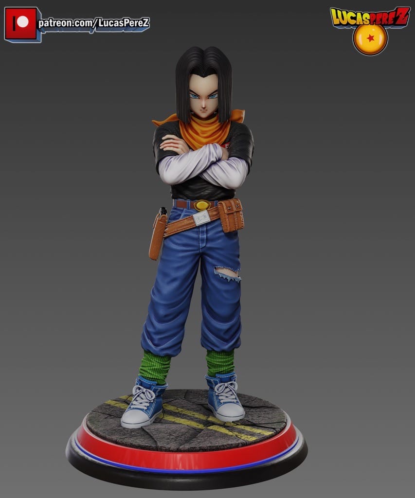 Lucas Perez 龙珠 人造人17号-P站图纸收藏馆