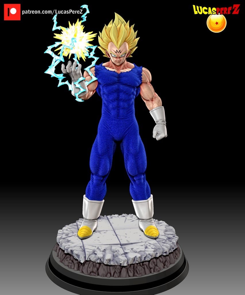 Lucas Perez 龙珠 魔人贝吉塔-P站图纸收藏馆