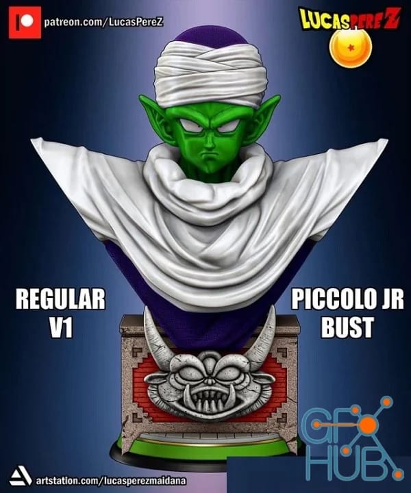 Lucas Perez 龙珠 短笛大魔王-P站图纸收藏馆