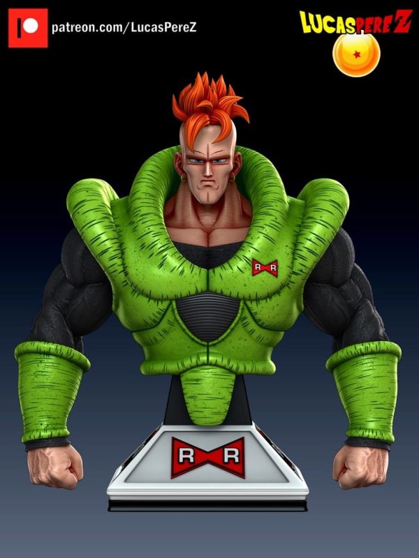 Lucas Perez 龙珠 人造人16号-P站图纸收藏馆