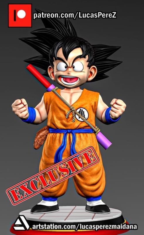 Lucas Perez 龙珠 悟空和Toribot-P站图纸收藏馆