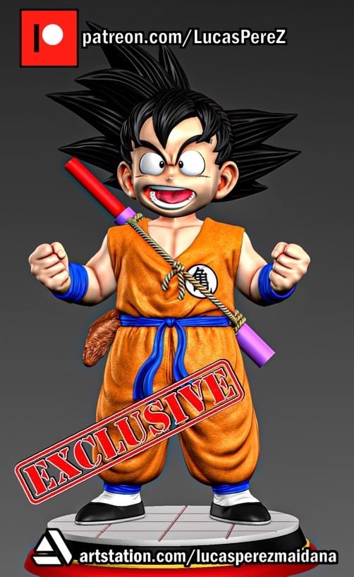Lucas Perez 龙珠 悟空和Toribot-P站图纸收藏馆