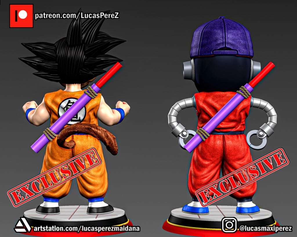 图片[3]-Lucas Perez 龙珠 悟空和Toribot-P站图纸收藏馆