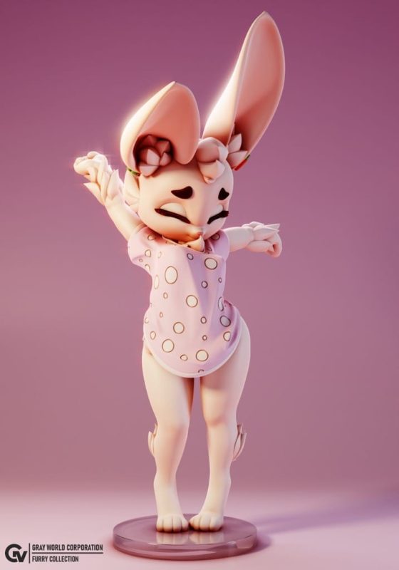 GrayWorld 兔子的早晨-P站图纸收藏馆