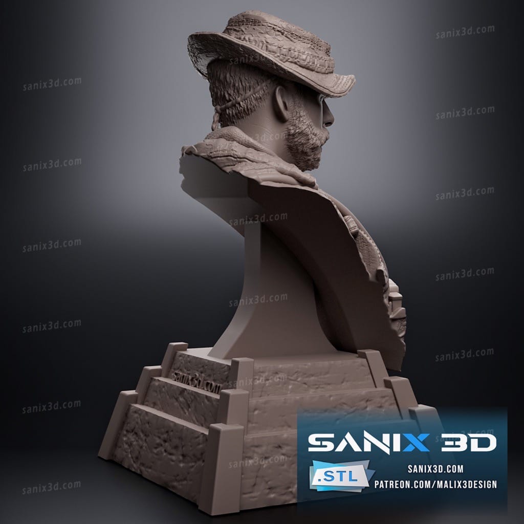 图片[2]-Sanix3d 使命召唤 普莱斯队长-P站图纸收藏馆