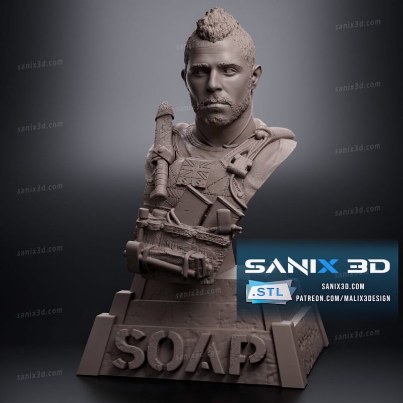 Sanix3d 现代战争 约翰·麦克塔维什-P站图纸收藏馆