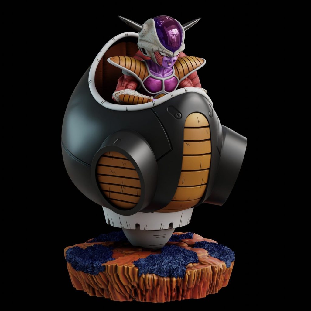 图片[2]-Black Towe 龙珠 弗利萨-P站图纸收藏馆