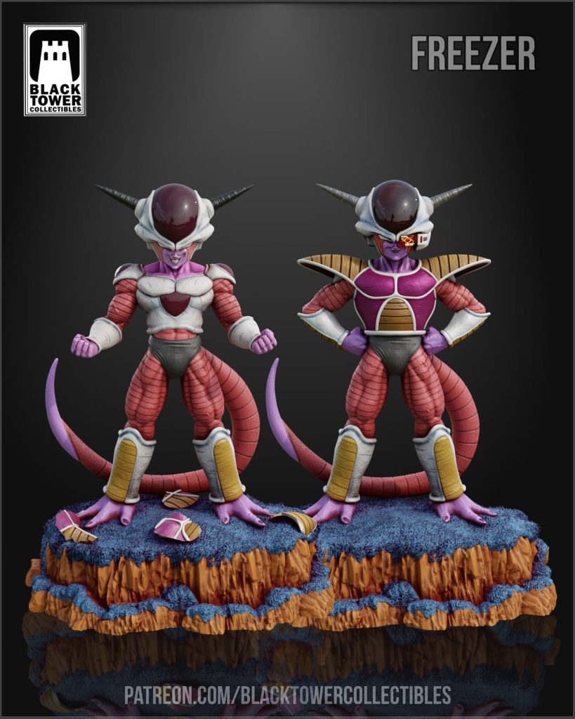 图片[3]-Black Towe 龙珠 弗利萨-P站图纸收藏馆