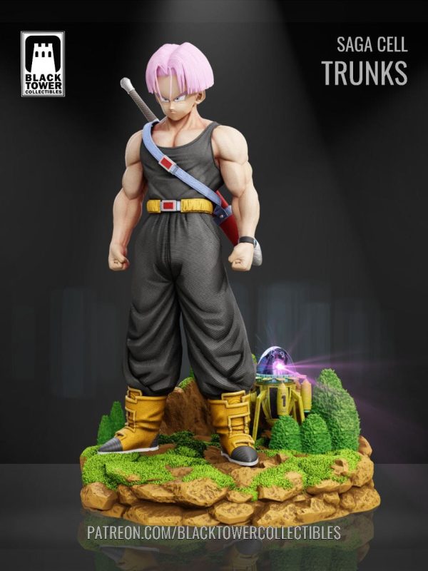 Black Towe 龙珠 特兰克斯-P站图纸收藏馆