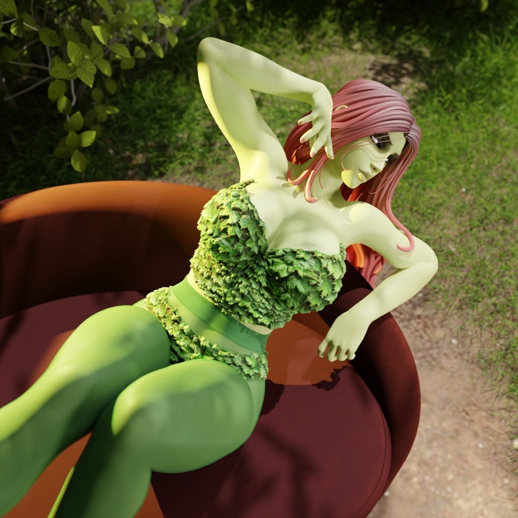 QB Works DC漫画 毒藤女-P站图纸收藏馆