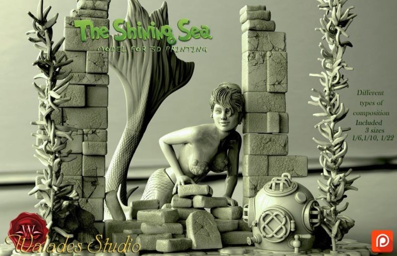 Walades 人鱼-P站图纸收藏馆