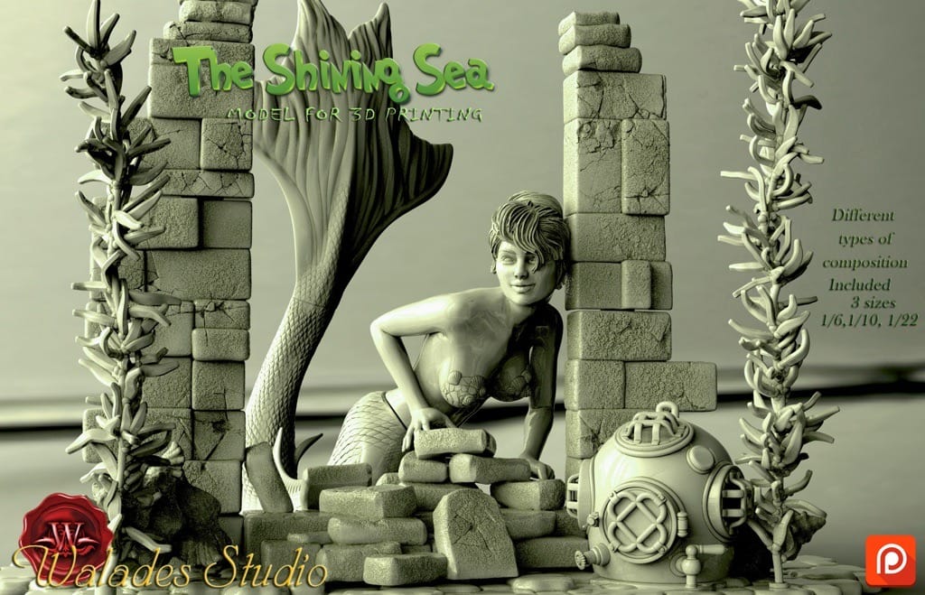 Walades 人鱼-P站图纸收藏馆