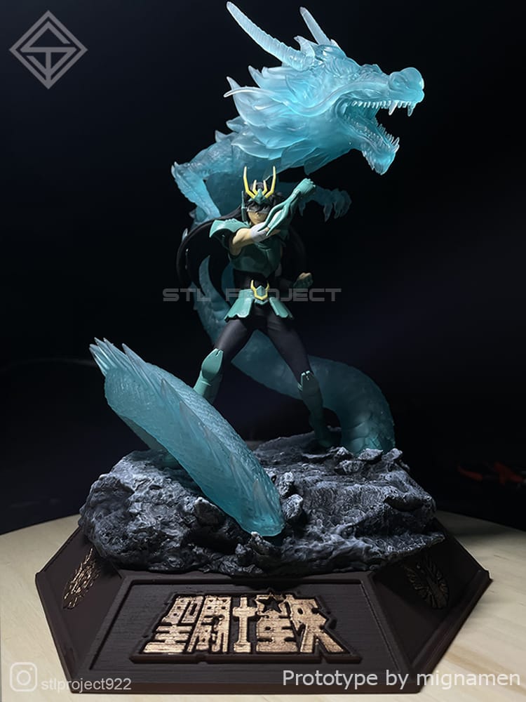 STL Project 圣斗士星矢 紫龙-P站图纸收藏馆