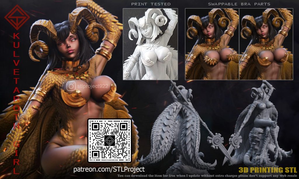 图片[2]-STL Project 绚辉龙女-P站图纸收藏馆