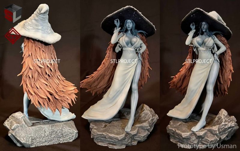 STL Project 艾尔登法环 菈妮-P站图纸收藏馆