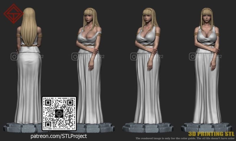 STL Project 进击的巨人 尤弥尔·弗里茨-P站图纸收藏馆