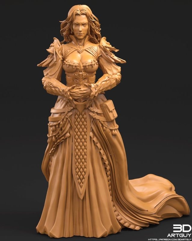 3DArtGuy 吸血鬼-P站图纸收藏馆