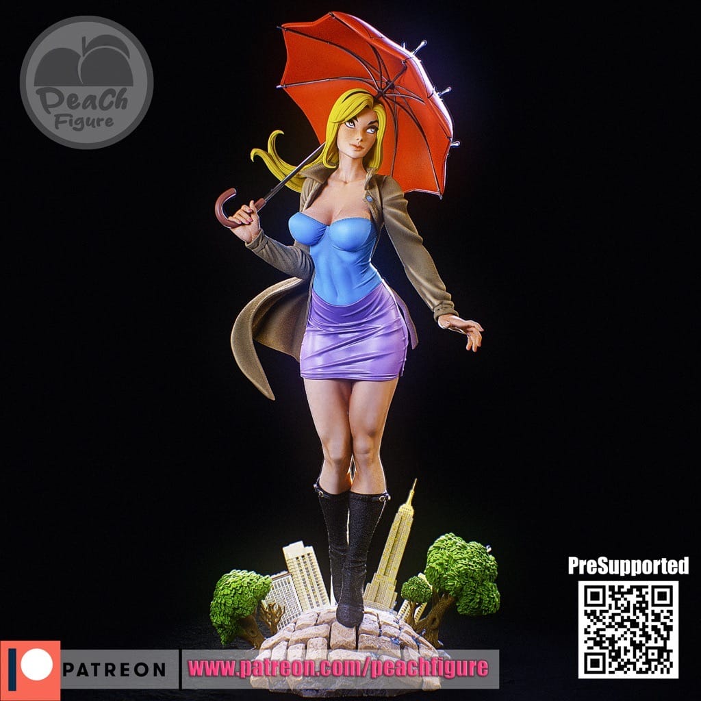 Peach Figure 漫威 格温·史黛西-P站图纸收藏馆