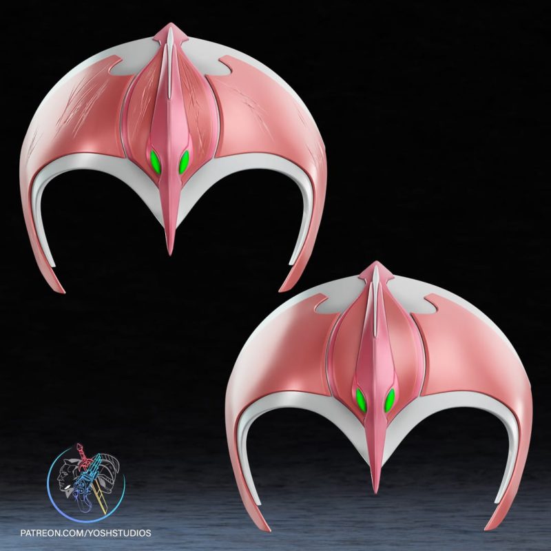 Yosh 战国粉色游侠头盔-P站图纸收藏馆