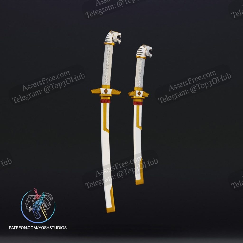 Yosh 战国白色游侠武器-P站图纸收藏馆