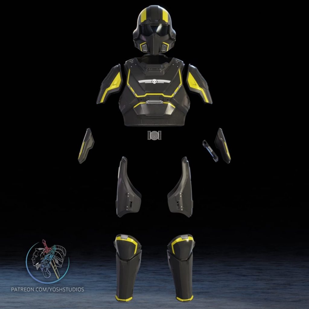 Yosh 地狱潜行者装甲-P站图纸收藏馆