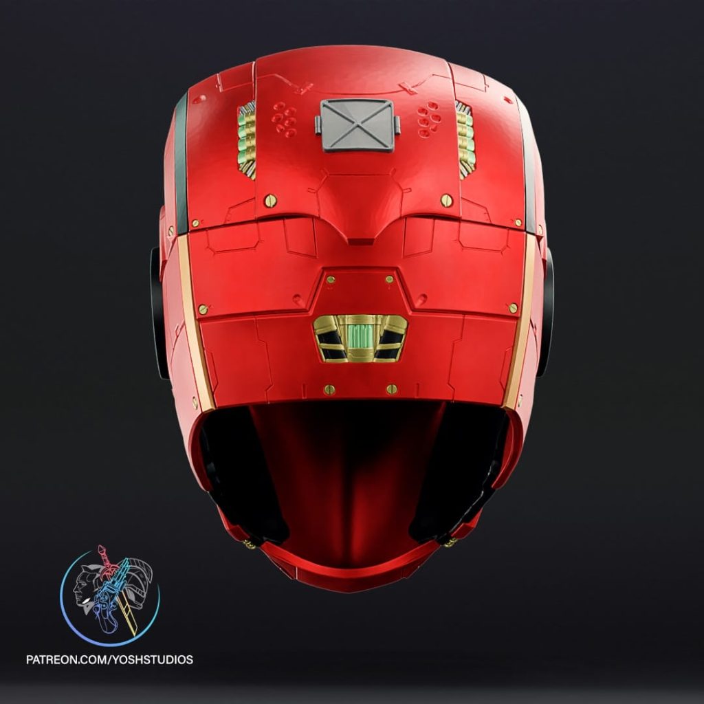 图片[4]-Yosh 赛博朋克死侍头盔-P站图纸收藏馆