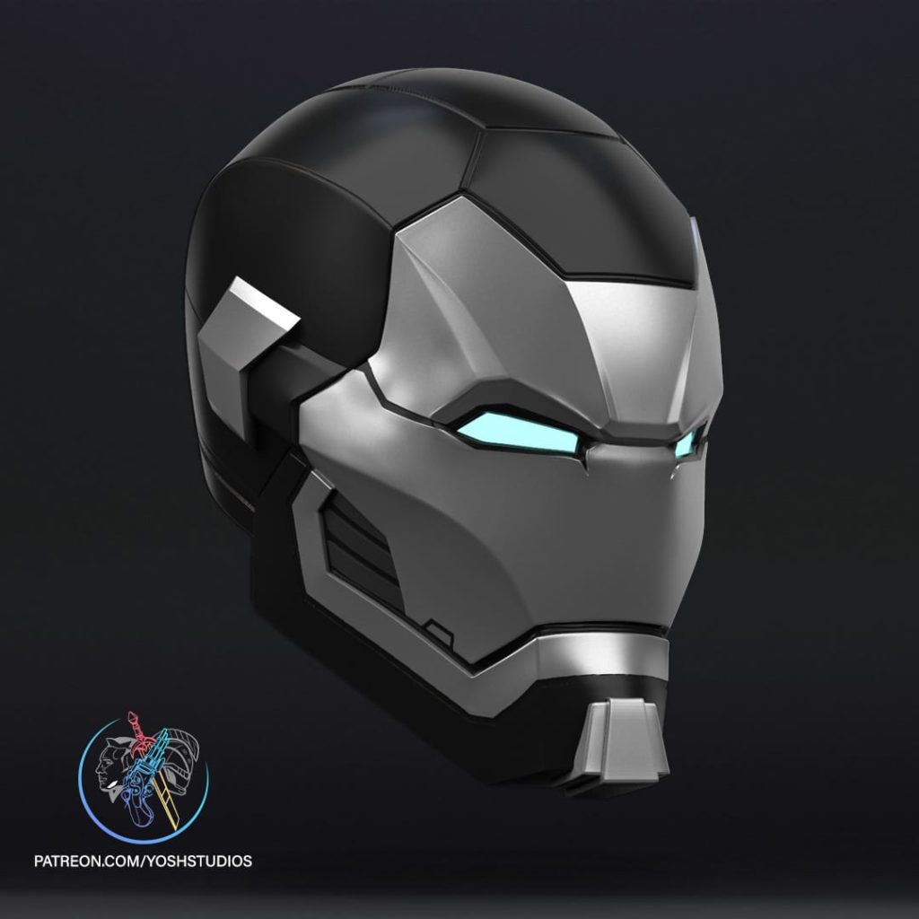 图片[4]-Yosh 水箭龟钢铁人头盔-P站图纸收藏馆