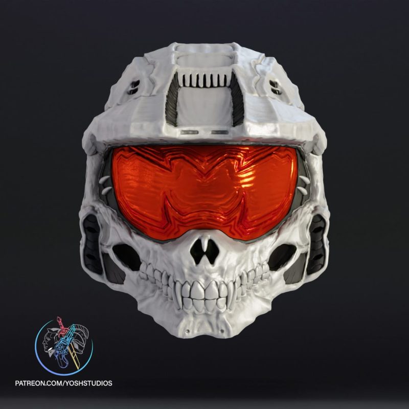 Yosh 骷髅化的主宰头盔-P站图纸收藏馆