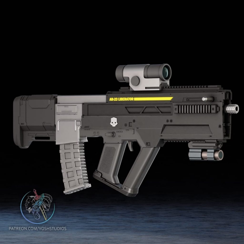图片[3]-Yosh AR-23步枪-P站图纸收藏馆