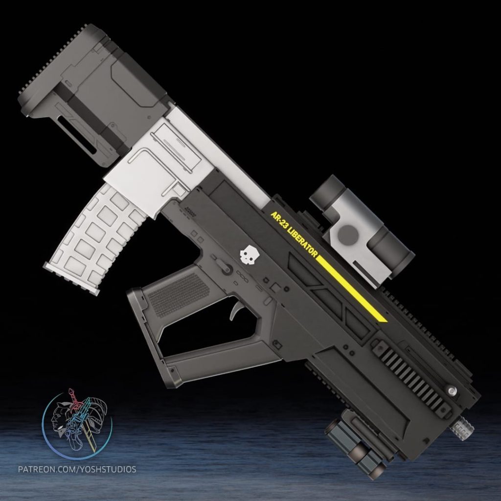 图片[2]-Yosh AR-23步枪-P站图纸收藏馆