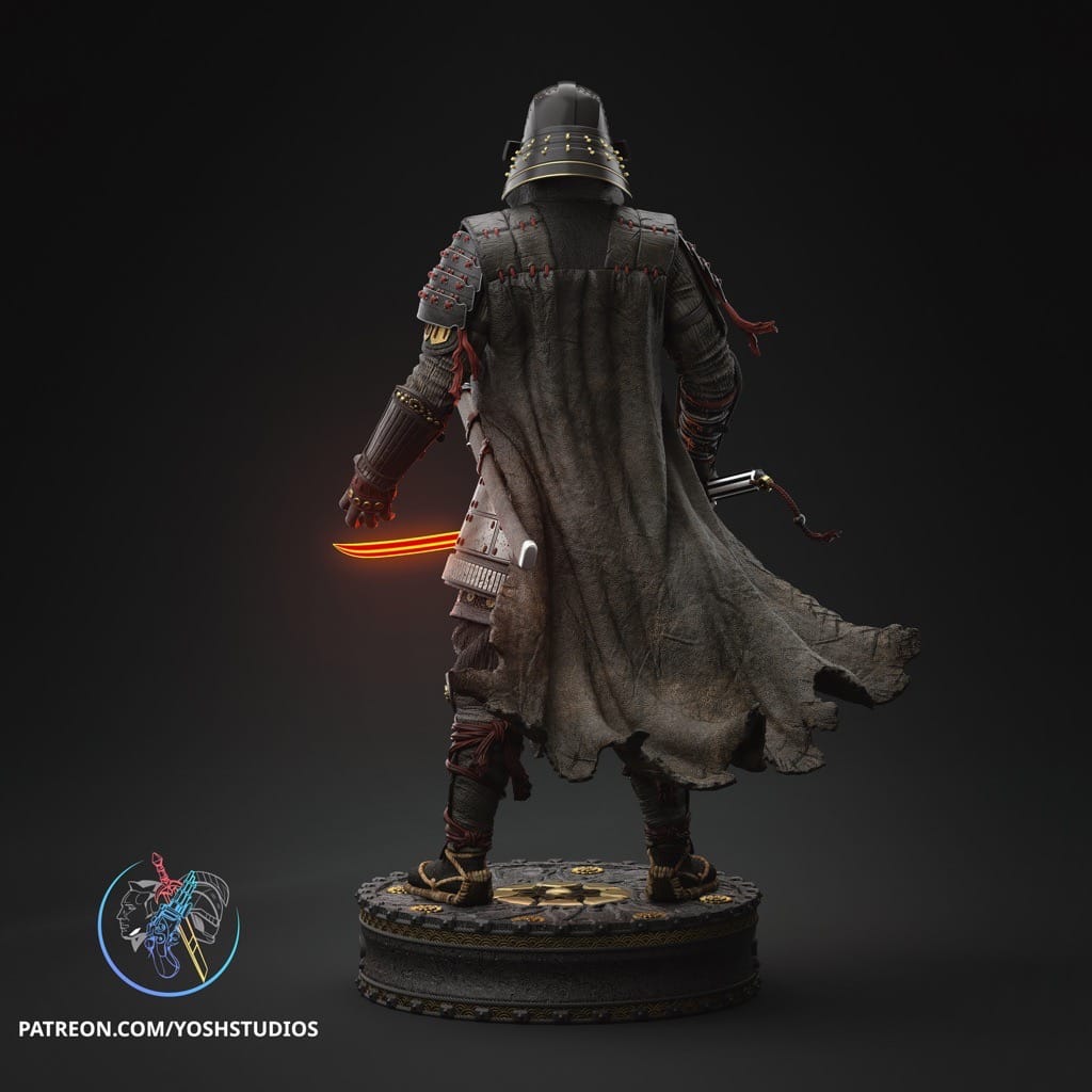 图片[2]-Yosh 战国维达装甲-P站图纸收藏馆