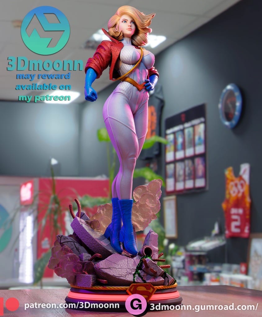 图片[2]-3Dmoonn DC漫画 神力女郎-P站图纸收藏馆