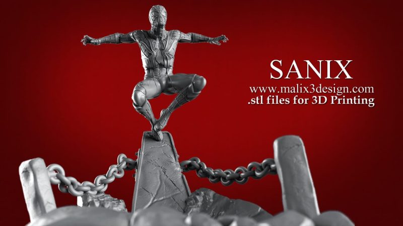 Sanix3d 漫威 蜘蛛侠-P站图纸收藏馆
