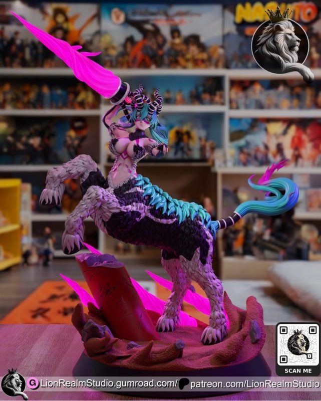 LionRealm 羚之女神妮莉艾露-P站图纸收藏馆