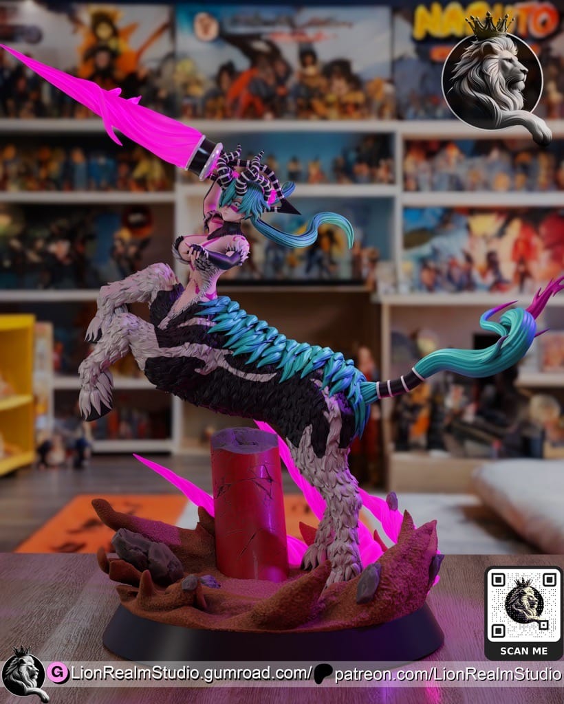 图片[2]-LionRealm 羚之女神妮莉艾露-P站图纸收藏馆