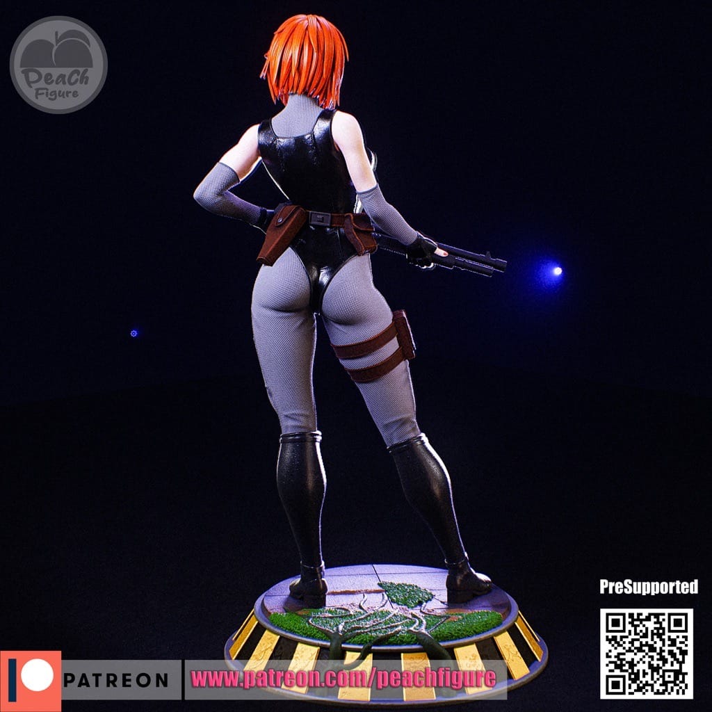 图片[2]-Peach Figure 恐龙危机 蕾吉娜-P站图纸收藏馆