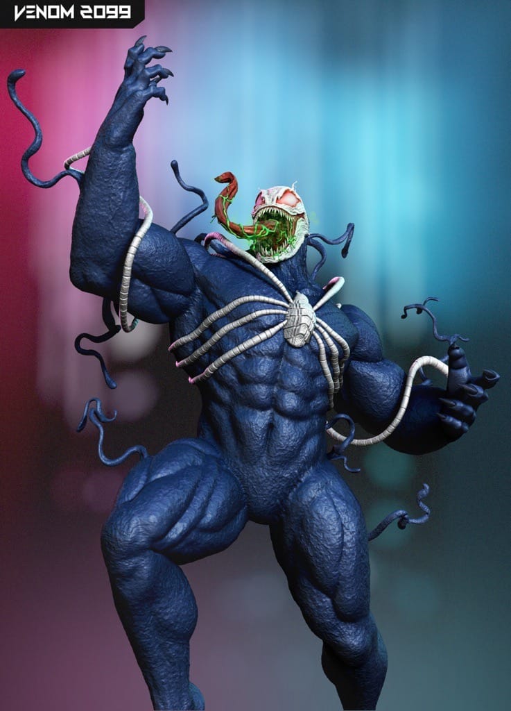 图片[1]-漫威 毒液-P站图纸收藏馆