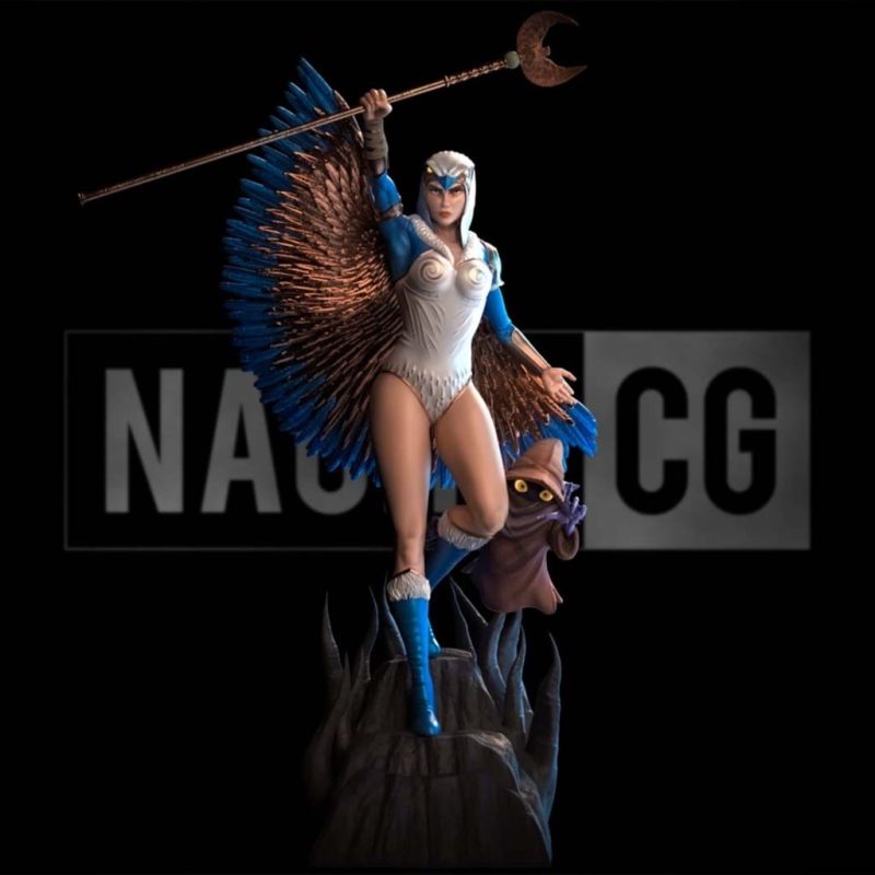 Nacho CG 宇宙的巨人希曼 鹦鹉仙子-P站图纸收藏馆