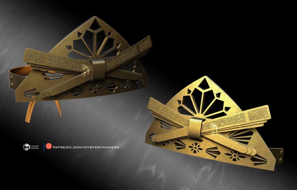 图片[1]-Yosh Kyoshi战士头冠-P站图纸收藏馆